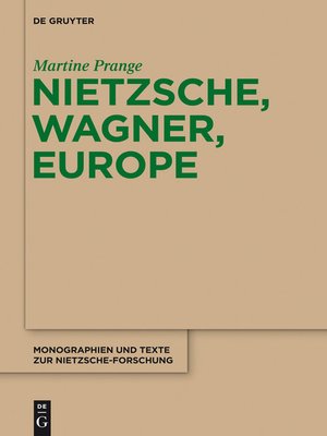 cover image of Nietzsche, Wagner, Europe